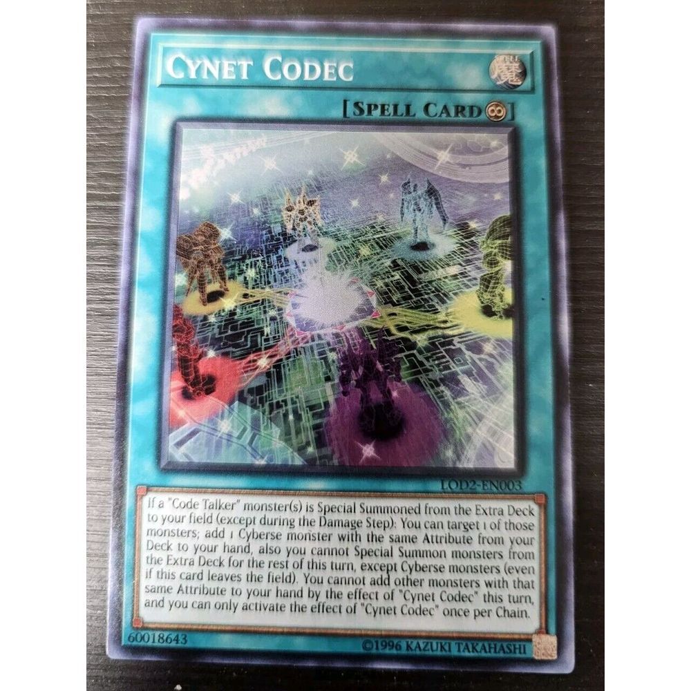Cynet Codec (Legacy of the Duelist: Link Evolution) LOD2-EN003 Yu-Gi-Oh!...